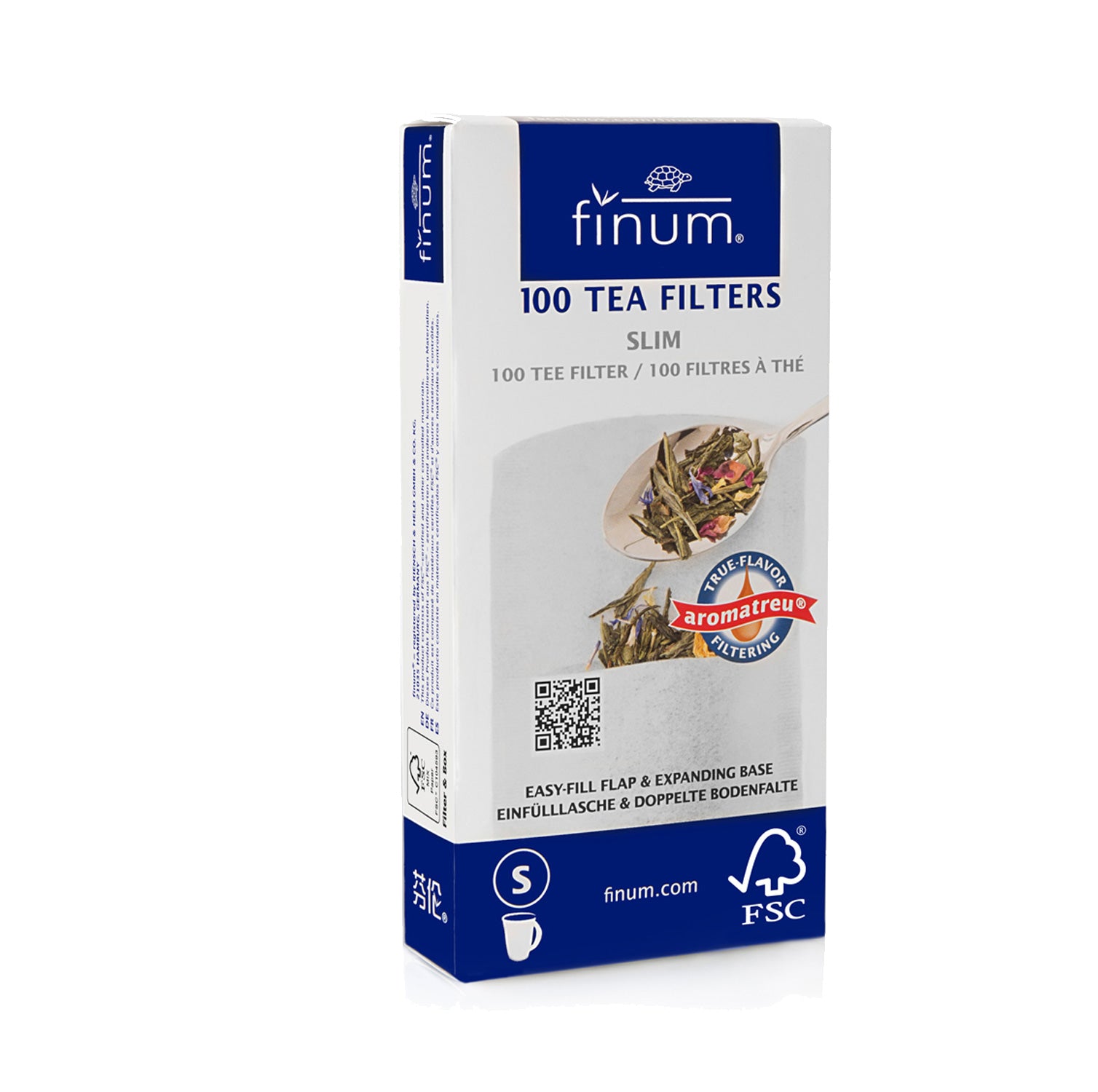 Finum Tea Filters - 100 ct. slim